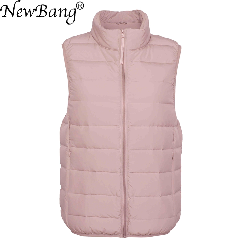 Down Vest Ultralight - Newbang Matt Vải Nữ Không Tay