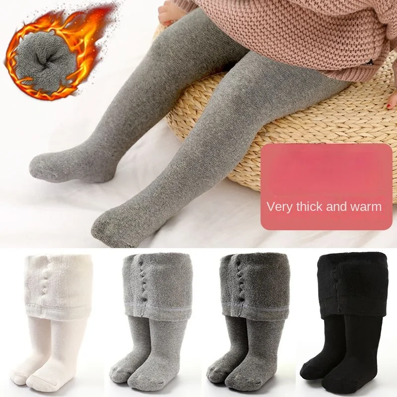 Winter Clothing Baby Boy - Baby Tights Winter Autumn Solid Color