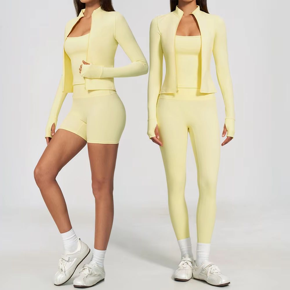 Winter Yoga Clothing - Women Yoga Set 3PCS Workout Set