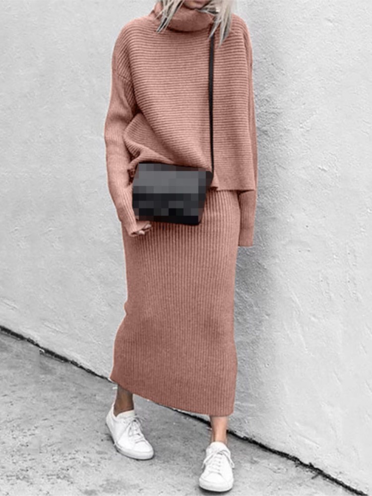 Winter Clothing Kit - Autumn Winter New Women's Woven Mid