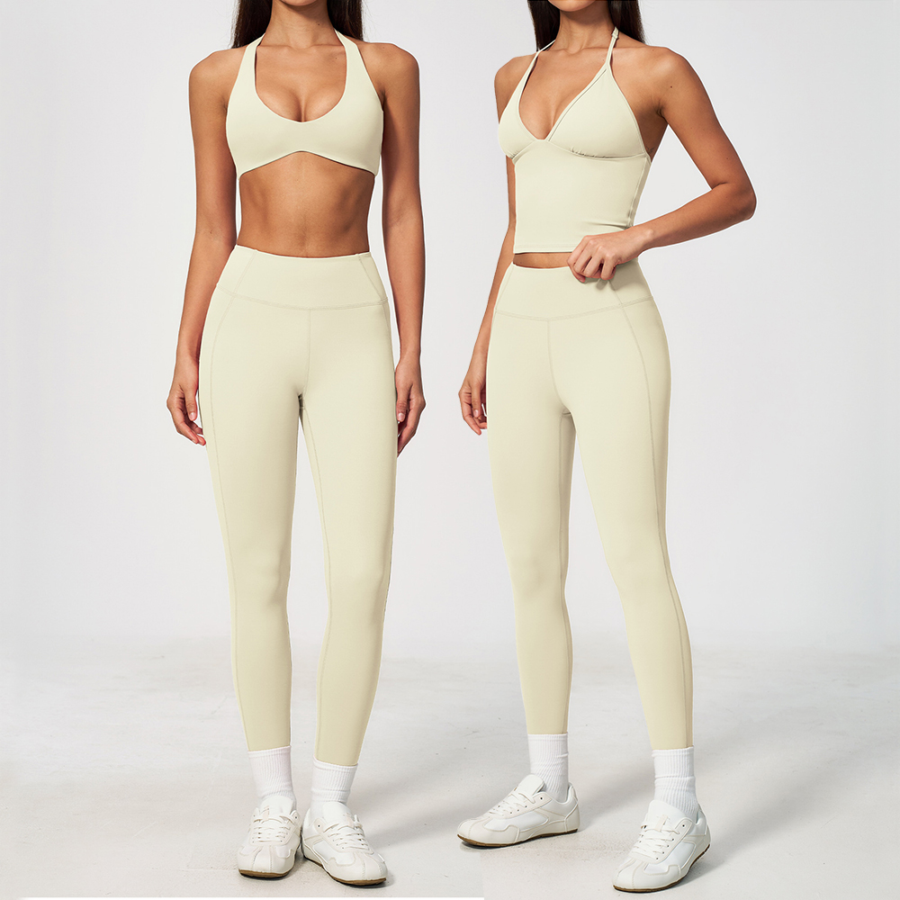 Winter Yoga Clothing - Women 2PCS Yoga Set 3/4 Sleeves