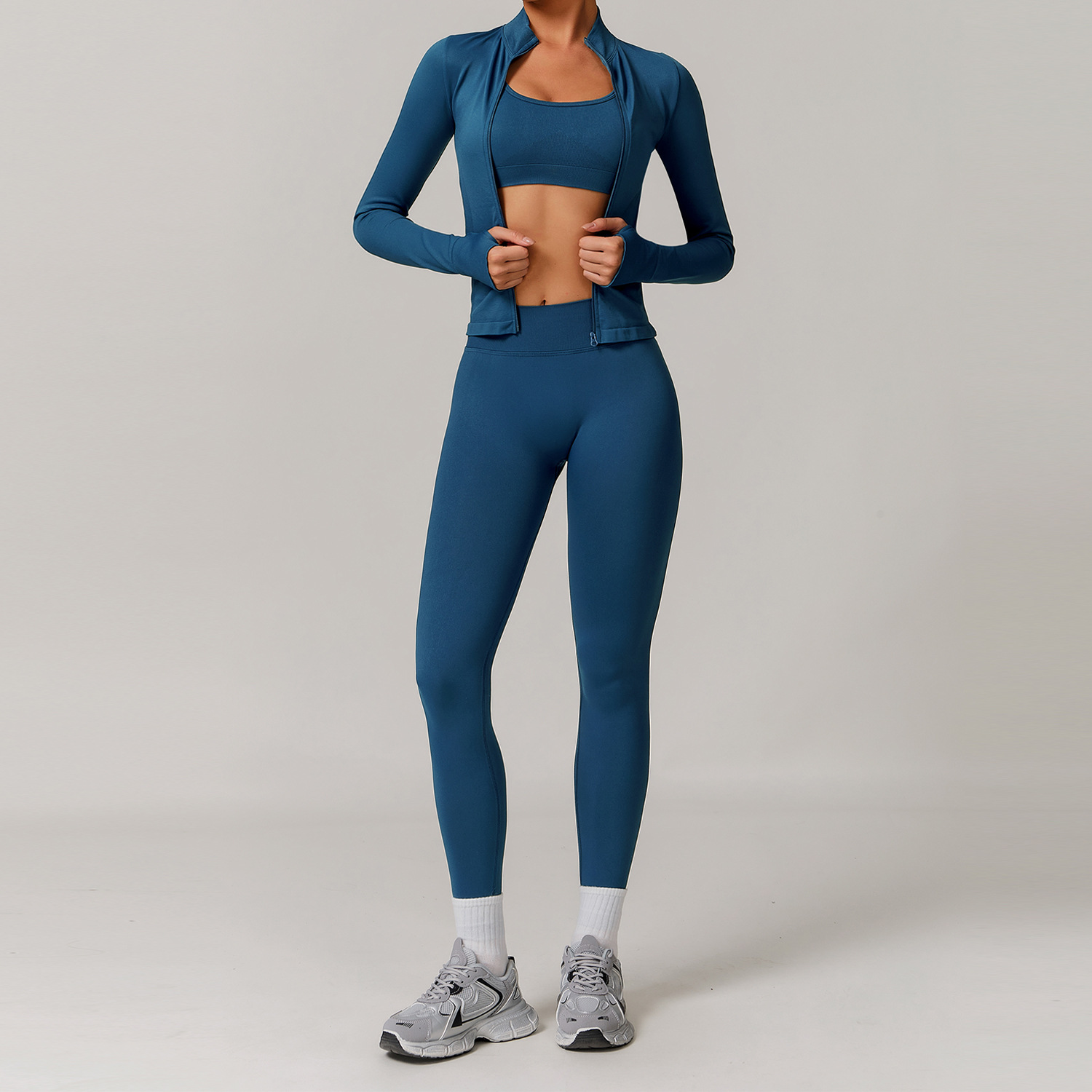 2/3PCS Yoga Set Women Workout  - đánh giá và giá Winter Yoga Clothing