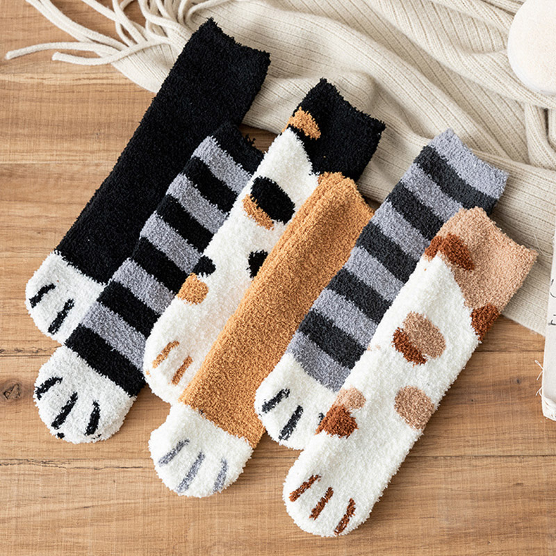 Winter Warm Fluffy Socks Thick - đánh giá và giá Winter Clothing Youtube