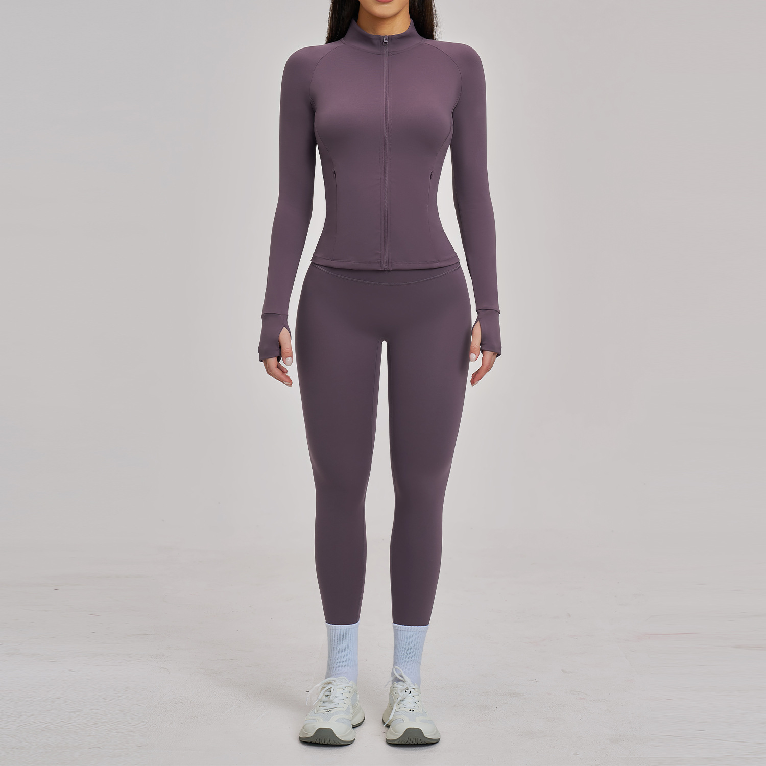 2PCS Yoga Set Sports Outfits W - đánh giá và giá Winter Yoga Clothing
