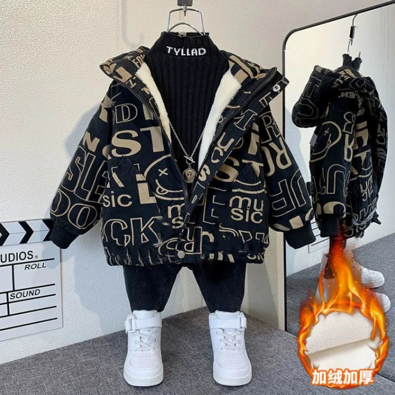 Boys Coat Jacket Overcoat Cott - đánh giá và giá Winter Clothing Drawing For Kids