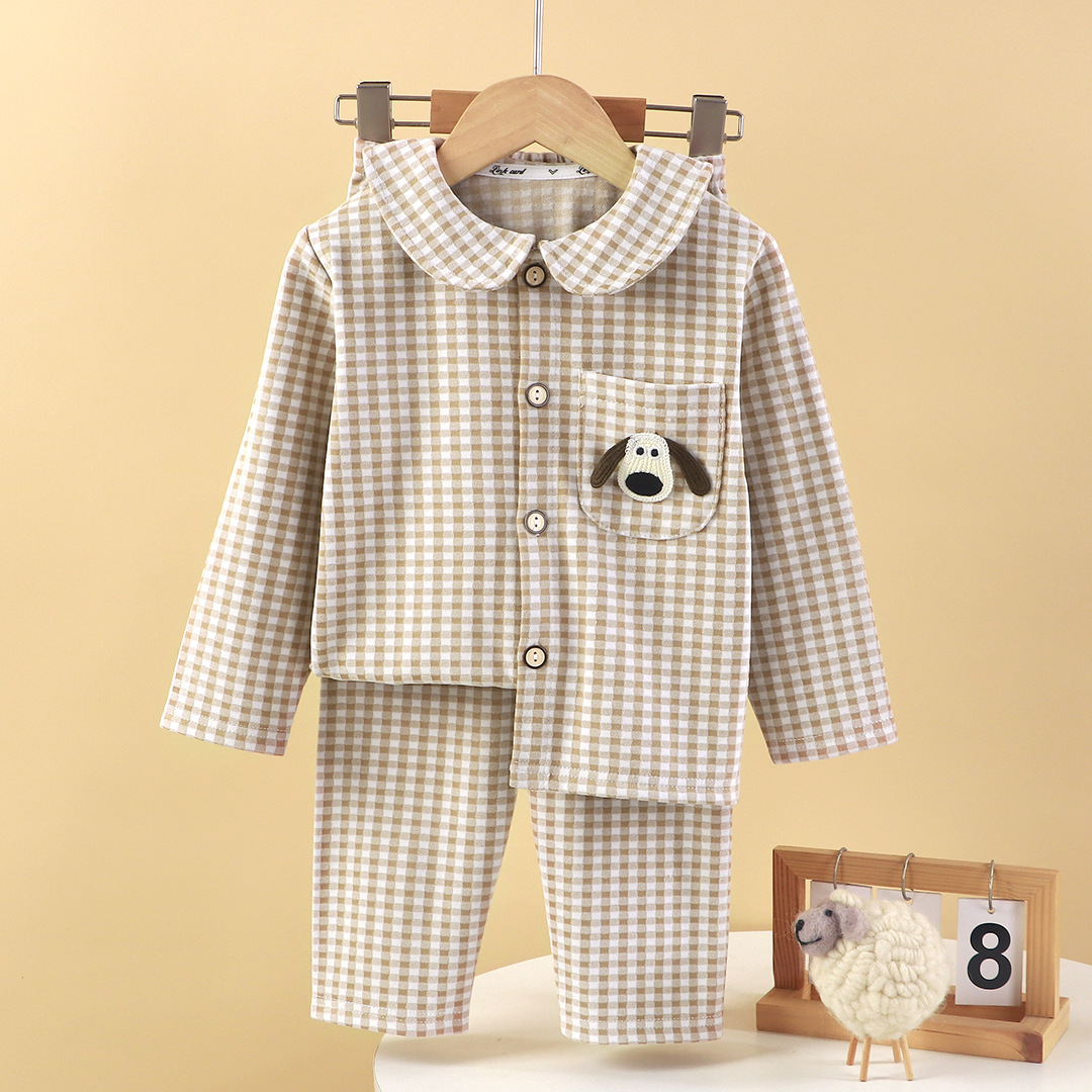 New Kids Autumn Casual Pajamas - đánh giá và giá Winter Clothing Baby Boy