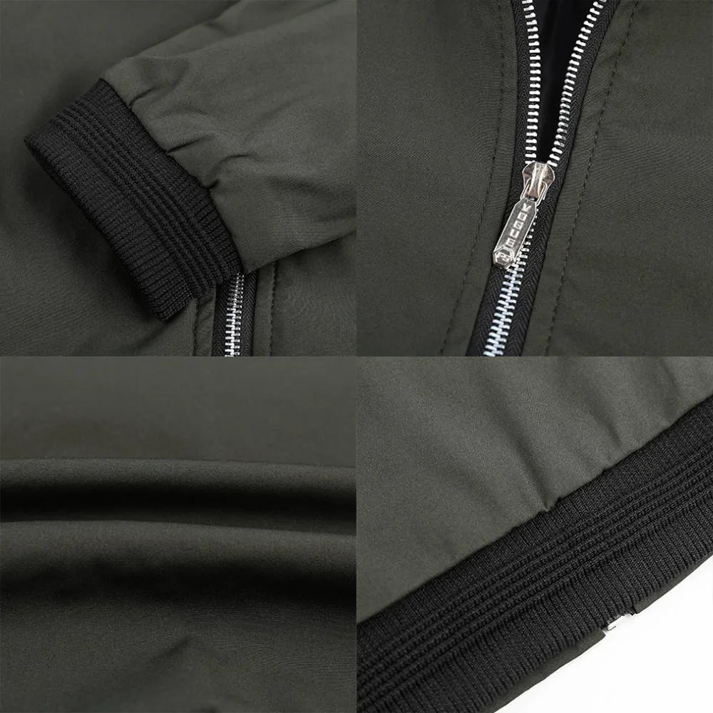 Fall Winter Quality New Men's  - đánh giá và giá Quality Winter Clothing Bomber Jacket