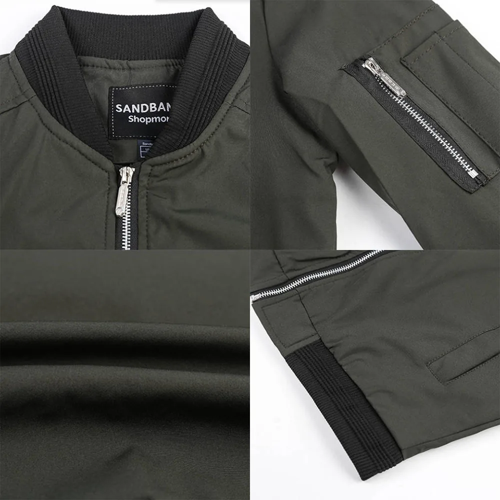 Fall Winter Quality New Men's  - đánh giá và giá Quality Winter Clothing Bomber Jacket