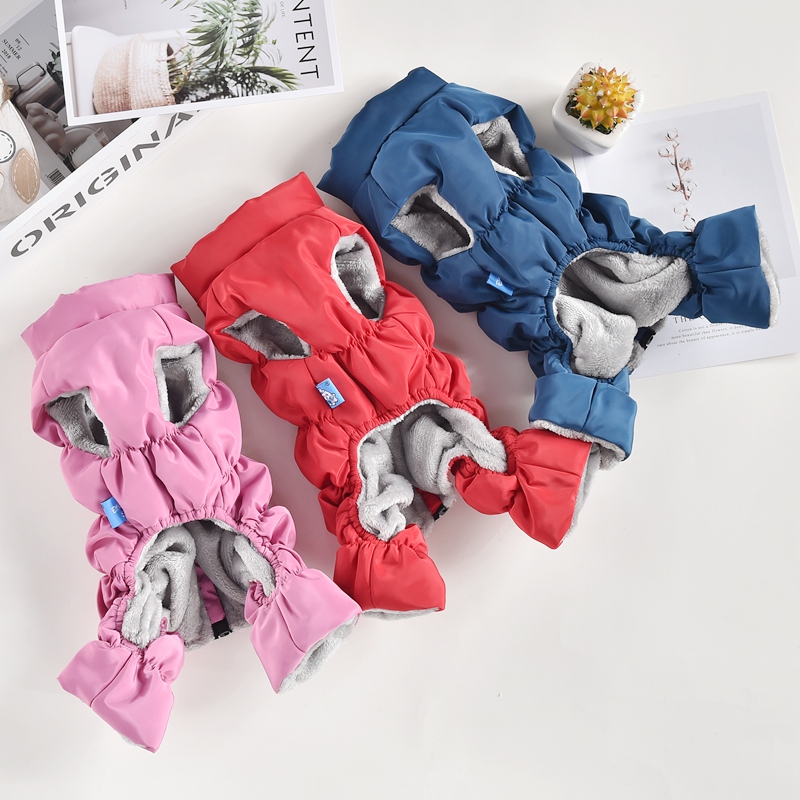 Dây Kéo Tuyết Unisex Chó Chống - đánh giá và giá Winter Clothing For Babies