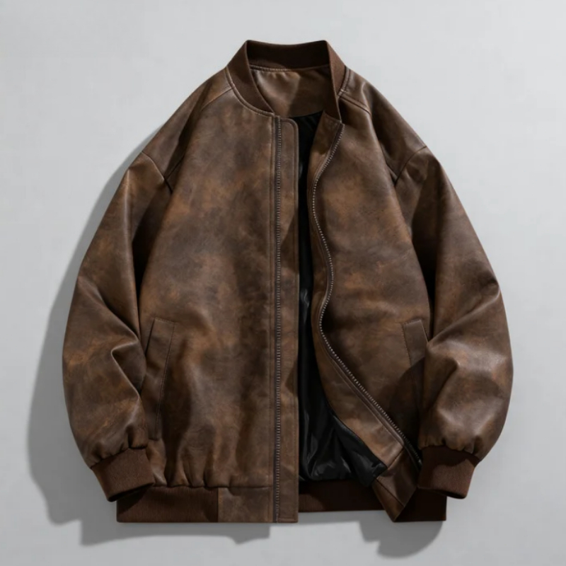 Autumn New High Quality Retro  - đánh giá và giá Quality Winter Clothing Bomber Jacket