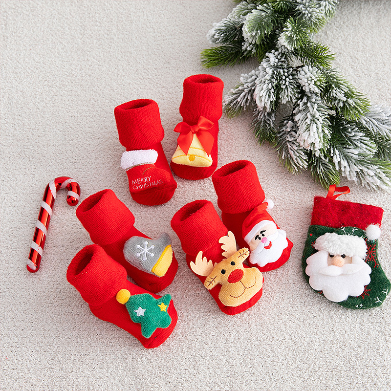Baby Christmas Socks Newborns  - đánh giá và giá Winter Clothing Baby Boy