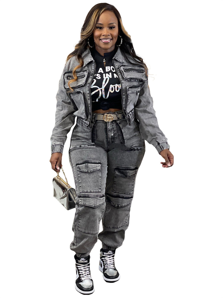 Wmstar Denim Two Piece Set Wom - đánh giá và giá Winter Clothing Kit