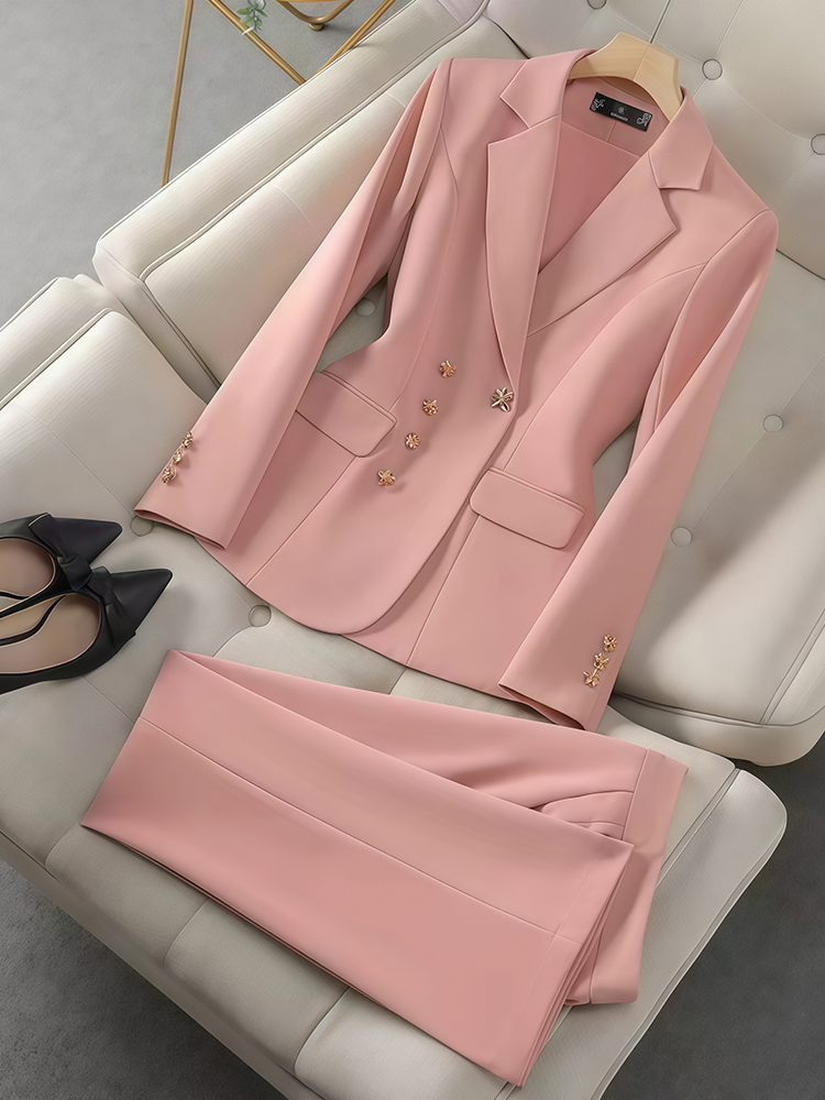 2Pcs Women's Temperament Set L - đánh giá và giá Winter Clothing Kit