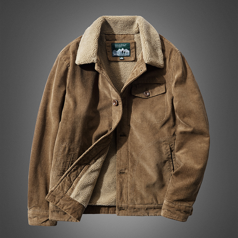 High Quality Warm Corduroy Wor - đánh giá và giá Quality Winter Clothing Bomber Jacket