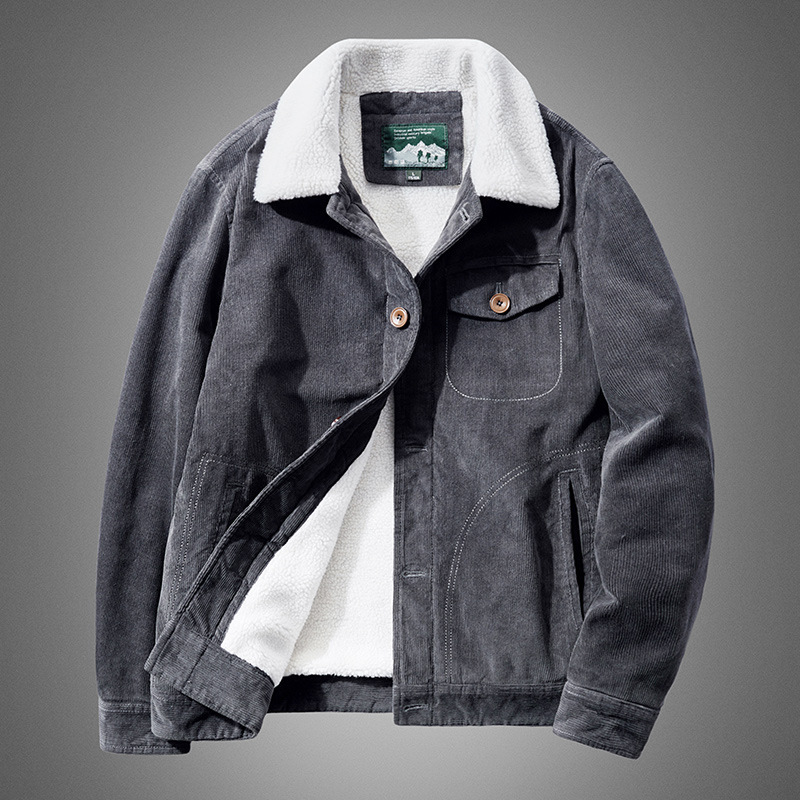 High Quality Warm Corduroy Wor - đánh giá và giá Quality Winter Clothing Bomber Jacket