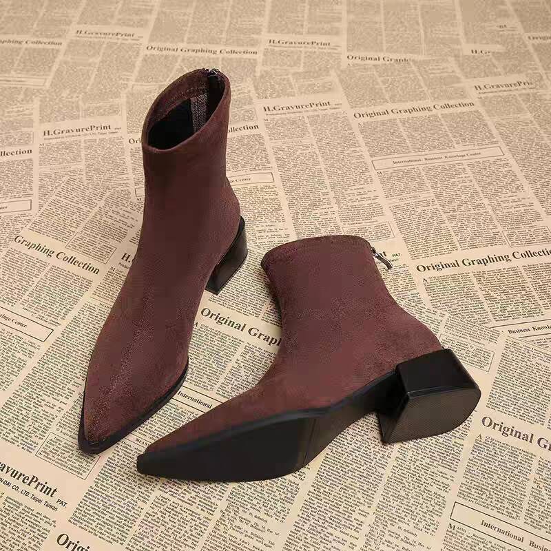 New Low Heel Women Mordern Ank - đánh giá và giá Winter Clothing Ladies
