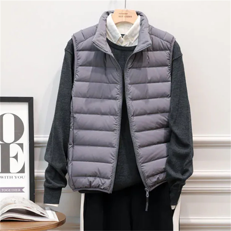 Autumn Winter Male Ultra Light - đánh giá và giá Down Vest Ultralight