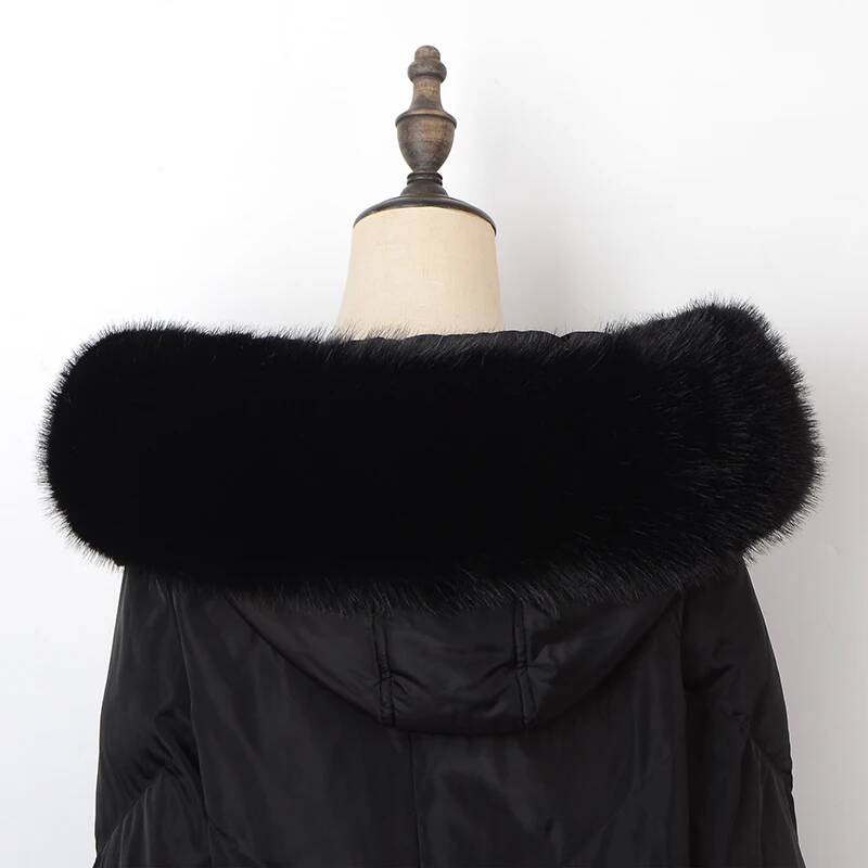 Winter Coat Fur Collar Faux Fu - đánh giá và giá Winter Clothing Essentials