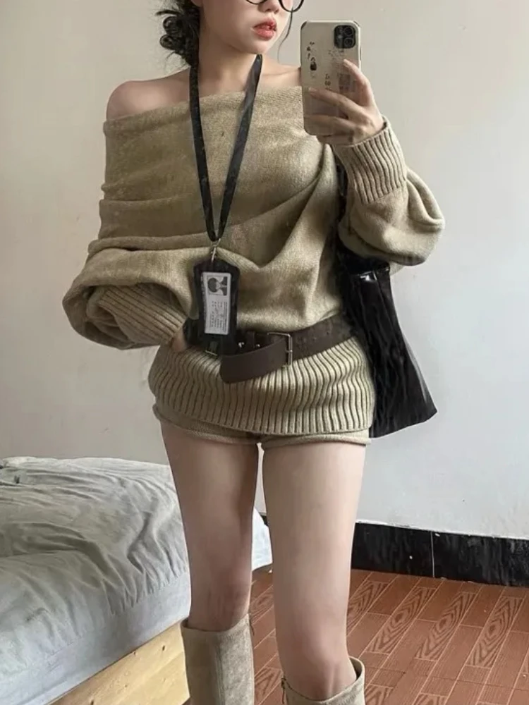 Autumn Winter Korean Knit Outf - đánh giá và giá Winter Clothing Kit