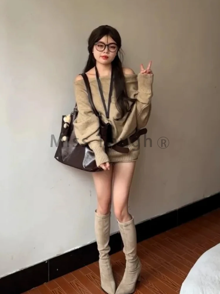 Autumn Winter Korean Knit Outf - đánh giá và giá Winter Clothing Kit