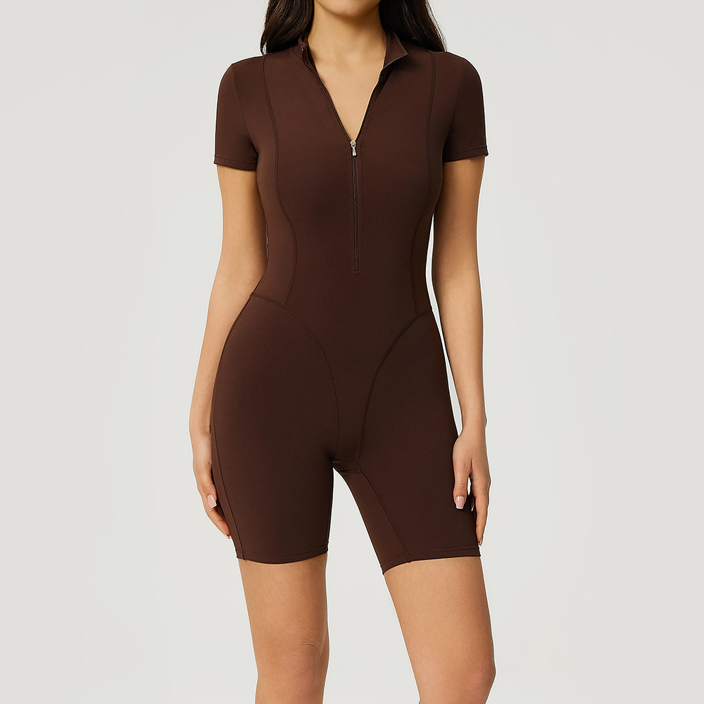 Zipper Workout Jumpsuit Sports - đánh giá và giá Winter Yoga Clothing
