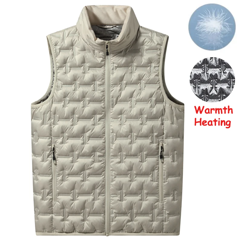 Men Winter New White Duck Down - đánh giá và giá Down Vest Ultralight