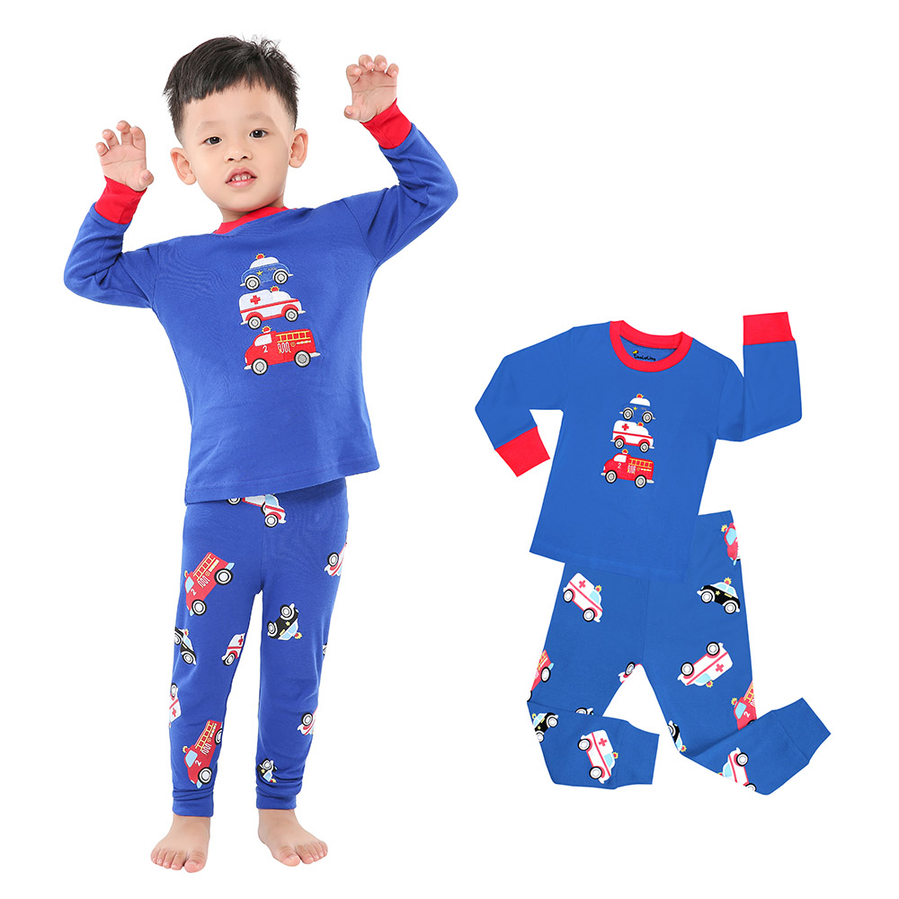100 Cotton Boys Pajamas Sets 2 - đánh giá và giá Winter Clothing Baby Boy