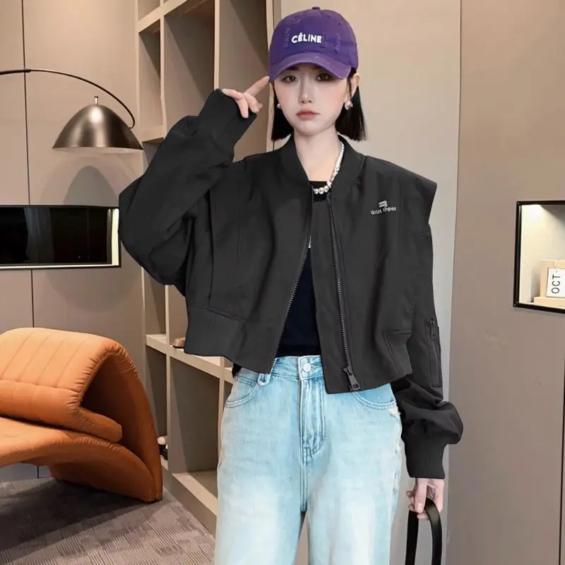 Women's Bomber Jackets Spring  - đánh giá và giá Quality Winter Clothing Bomber Jacket