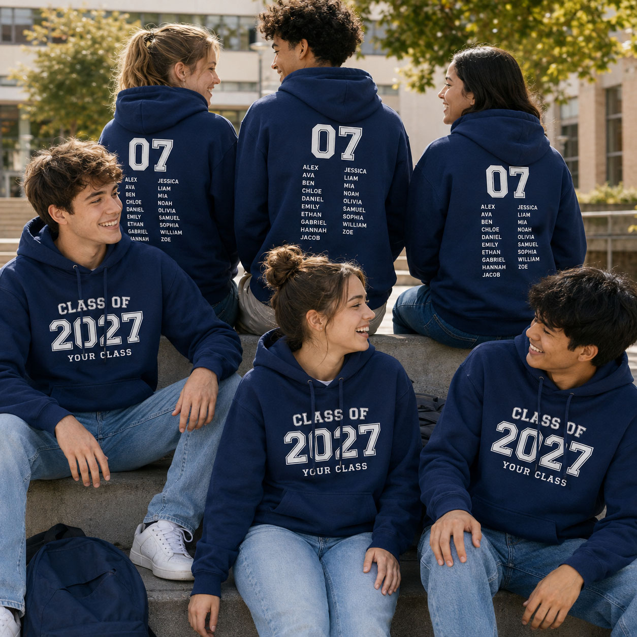 Class Hoodie Graduation Unisex - đánh giá và giá Winter Clothing Name