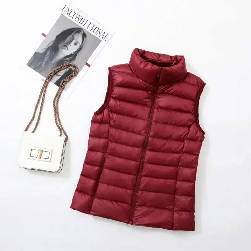 11 Colors Women Vest 2023 New  - đánh giá và giá Down Vest Ultralight