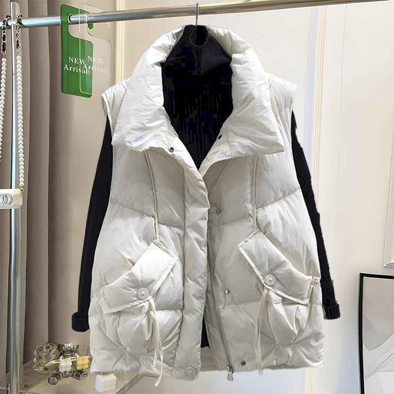 Thời Trang Hàn Quốc Trắng Vịt  - đánh giá và giá Down Vest Ultralight