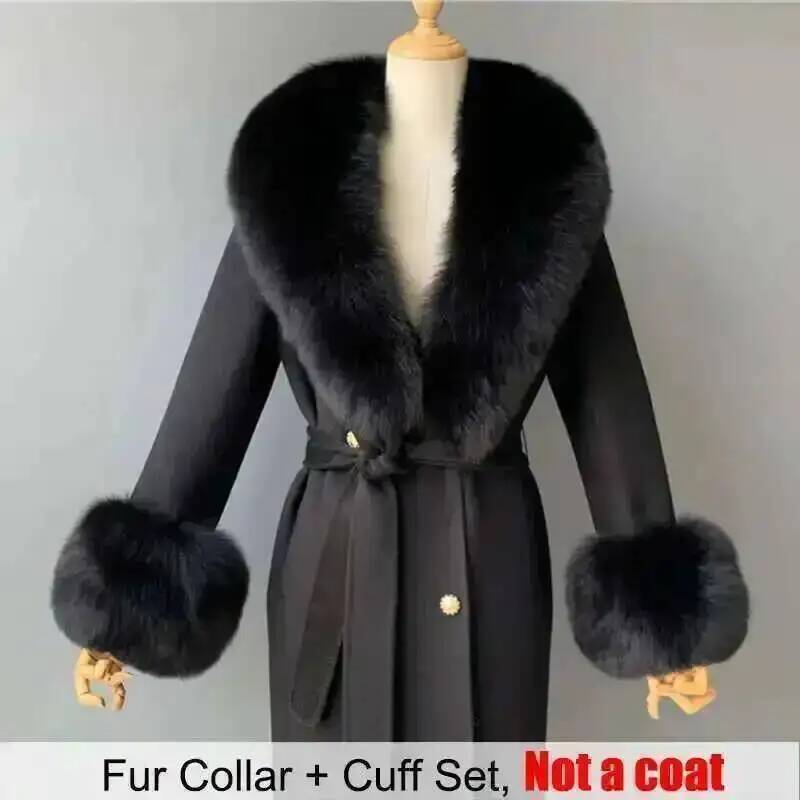 Real Fur Collar And Cuffs Set  - đánh giá và giá Winter Clothing Essentials