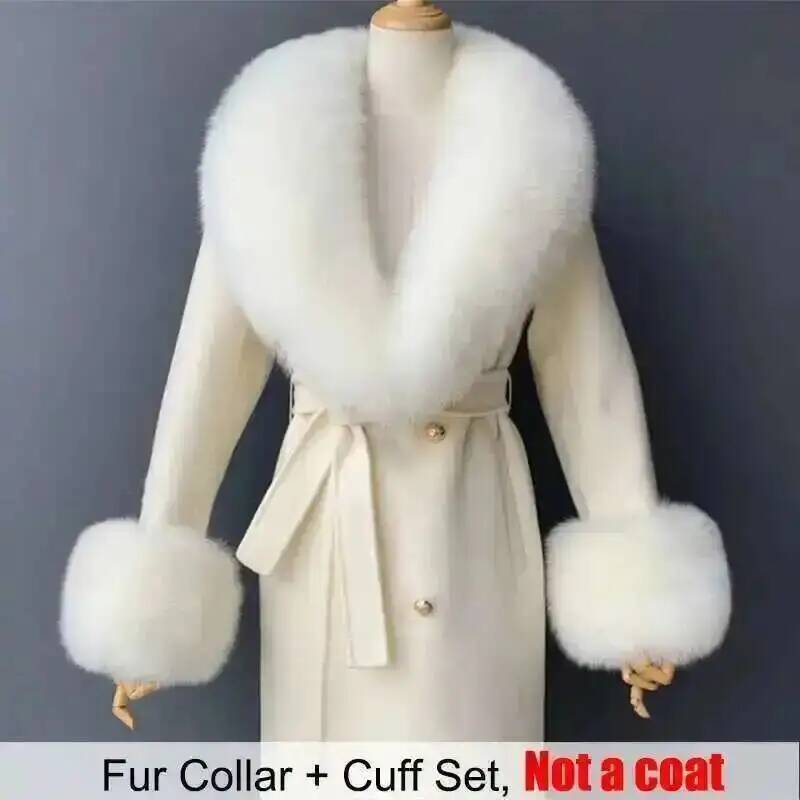 Real Fur Collar And Cuffs Set  - đánh giá và giá Winter Clothing Essentials