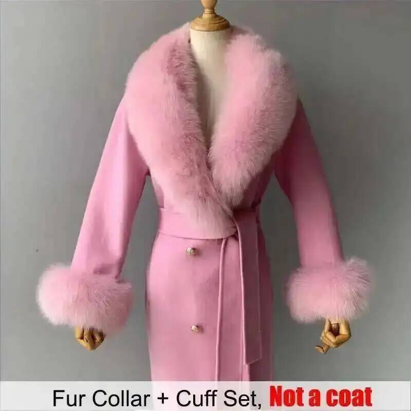 Real Fur Collar And Cuffs Set  - đánh giá và giá Winter Clothing Essentials