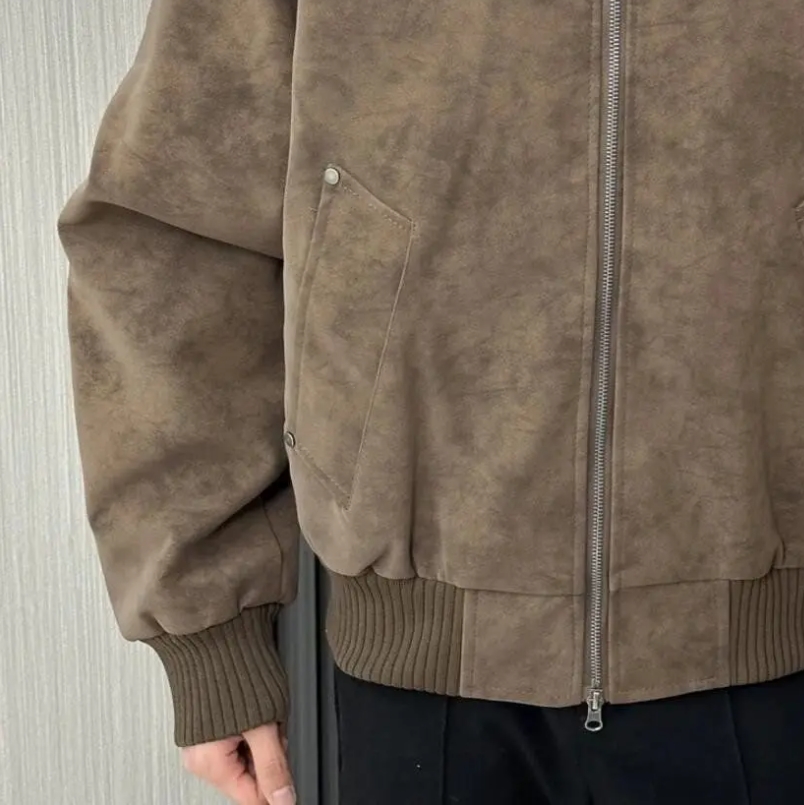 Autumn Oversize Bomber Jacket  - đánh giá và giá Quality Winter Clothing Bomber Jacket