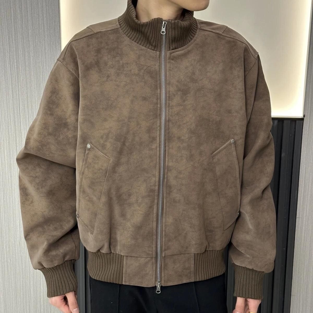 Autumn Oversize Bomber Jacket  - đánh giá và giá Quality Winter Clothing Bomber Jacket