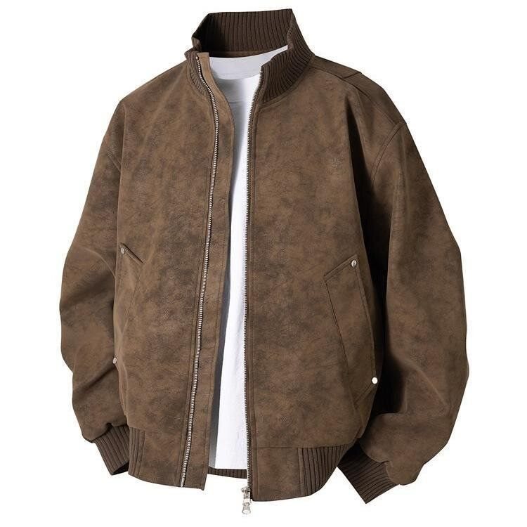 Autumn Oversize Bomber Jacket  - đánh giá và giá Quality Winter Clothing Bomber Jacket