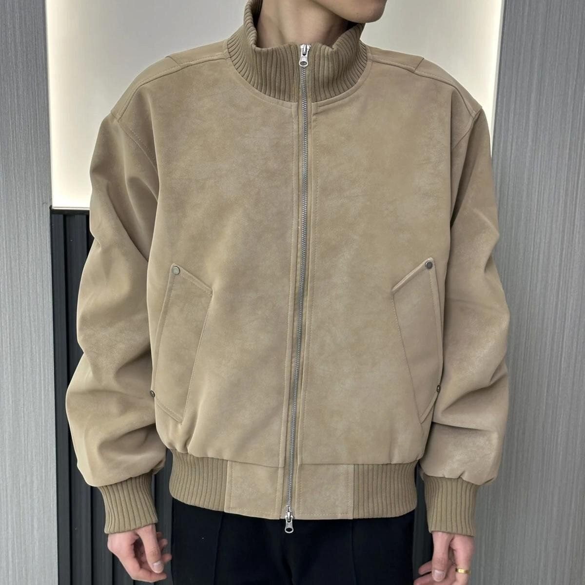 Autumn Oversize Bomber Jacket  - đánh giá và giá Quality Winter Clothing Bomber Jacket
