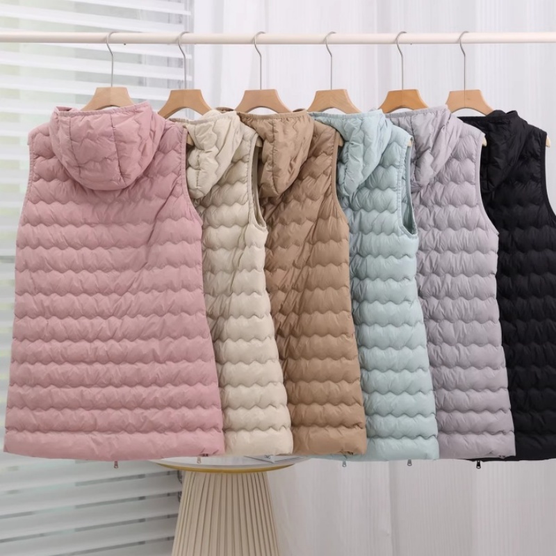 Autumn Winter Sleeveless Hoode - đánh giá và giá Down Vest Ultralight