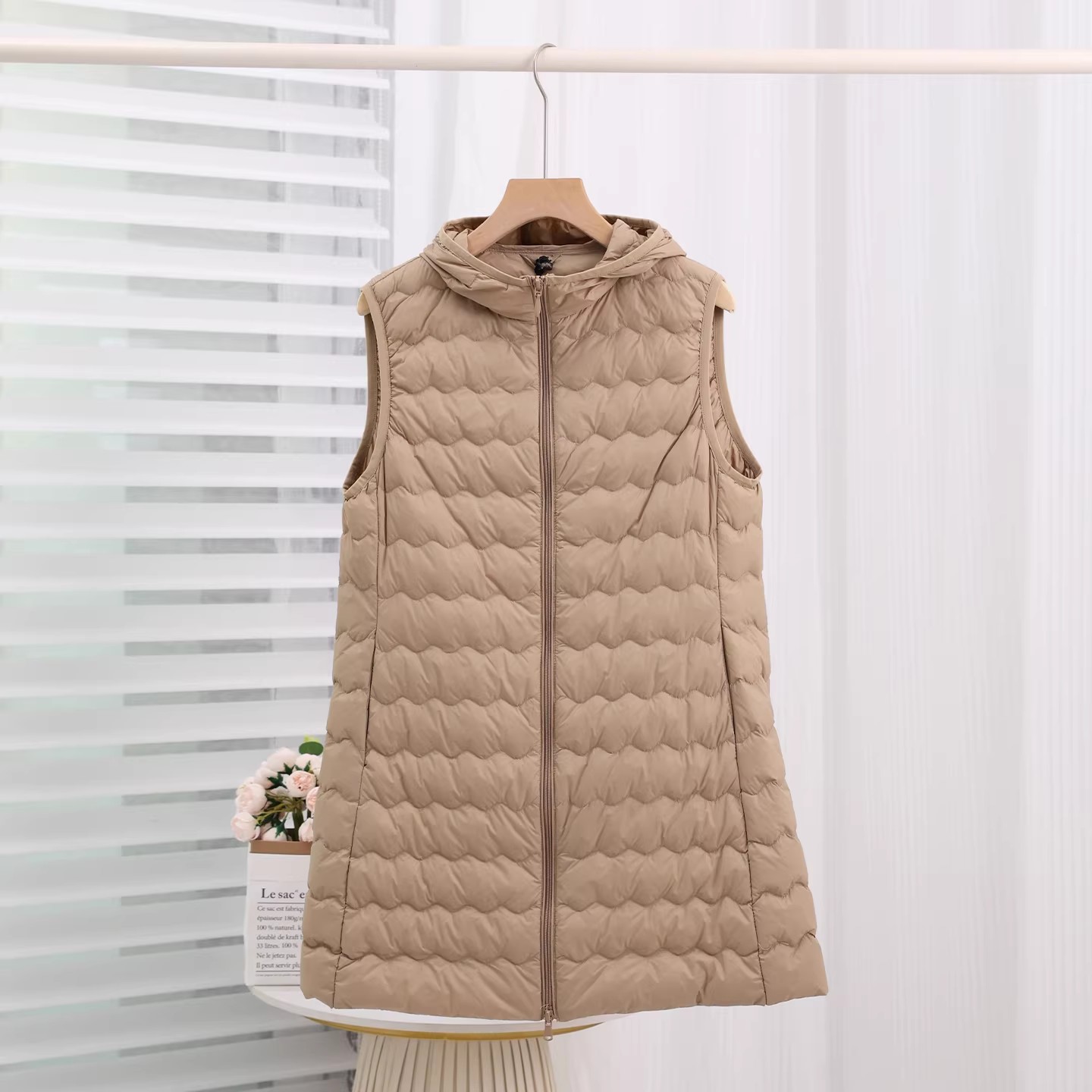 Autumn Winter Sleeveless Hoode - đánh giá và giá Down Vest Ultralight