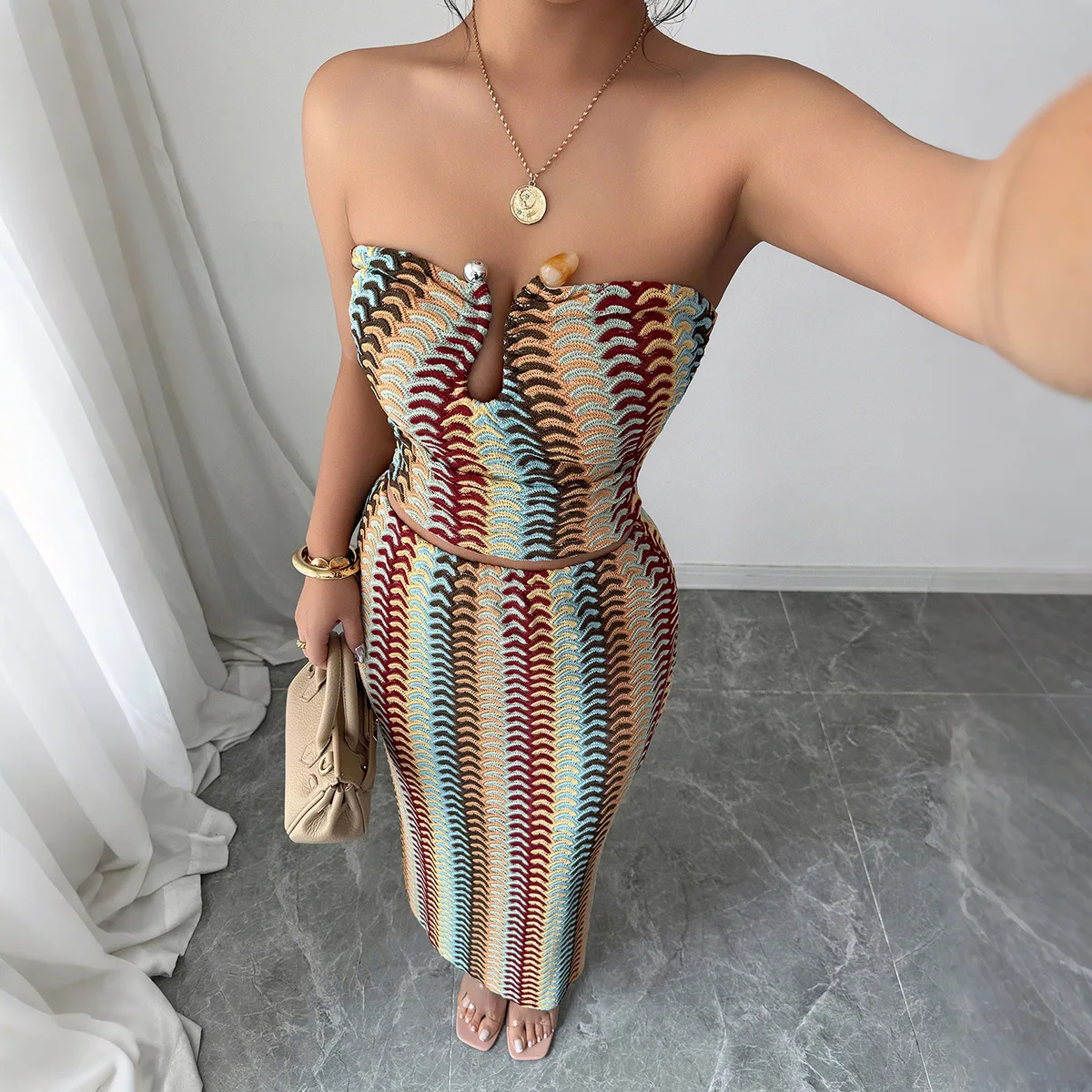 Temperament Elegant Tube Top,  - đánh giá và giá Winter Clothing Youtube