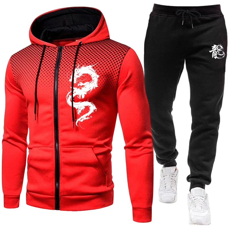 Men's Paris Dragon Pattern Fas - đánh giá và giá Winter Clothing Kit