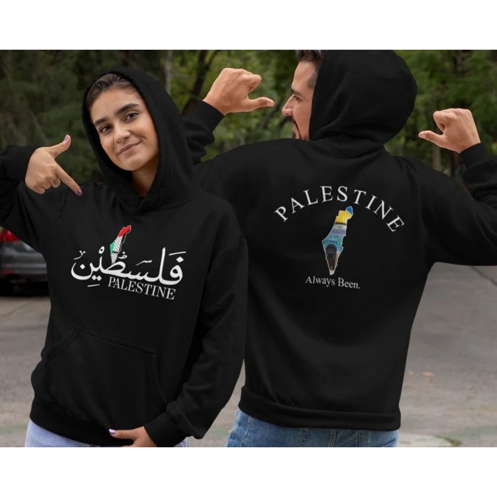 Palestine Hoodie Front/Back Pr - đánh giá và giá Winter Clothing Name