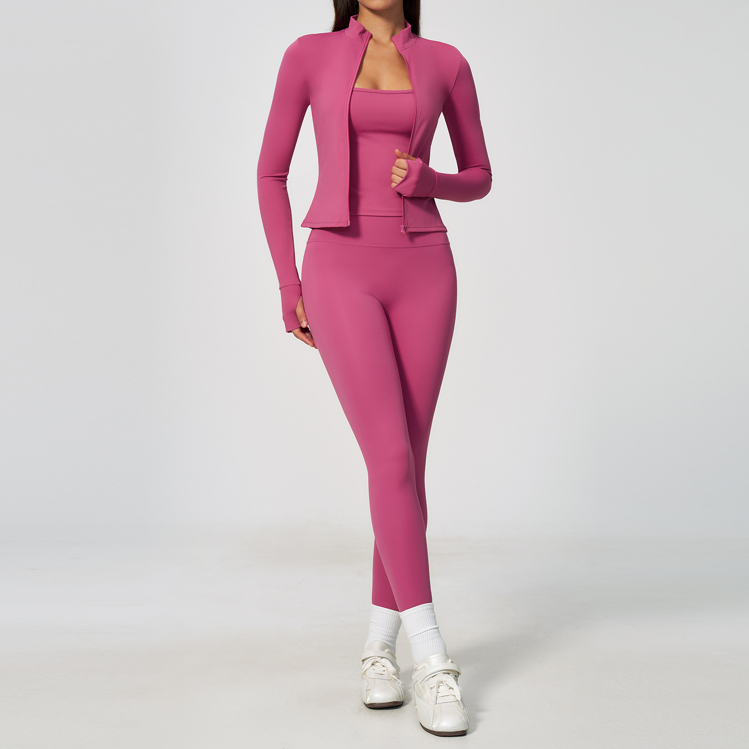Women Yoga Set 3PCS Workout Se - đánh giá và giá Winter Yoga Clothing