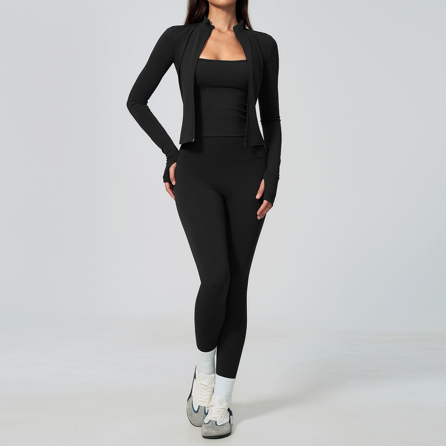 Women Yoga Set 3PCS Workout Se - đánh giá và giá Winter Yoga Clothing