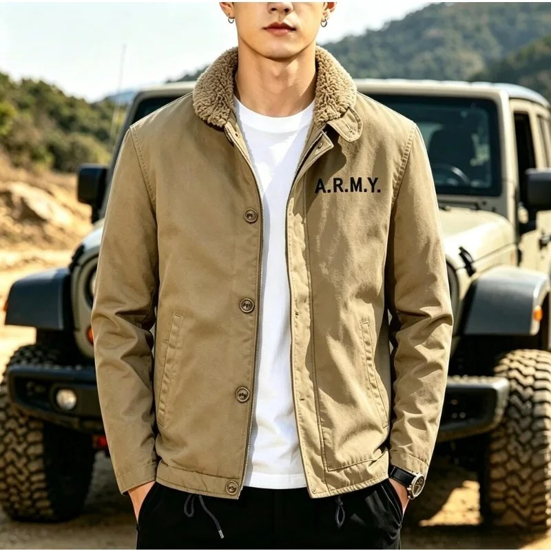 Men's Fleece Warm Winter Milit - đánh giá và giá Quality Winter Clothing Bomber Jacket