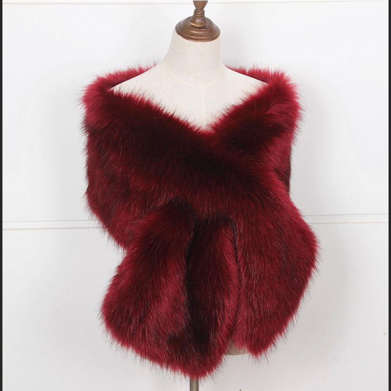 Giả Cáo Lông Nữ Len Dài Sang T - đánh giá và giá Winter Clothing Ladies