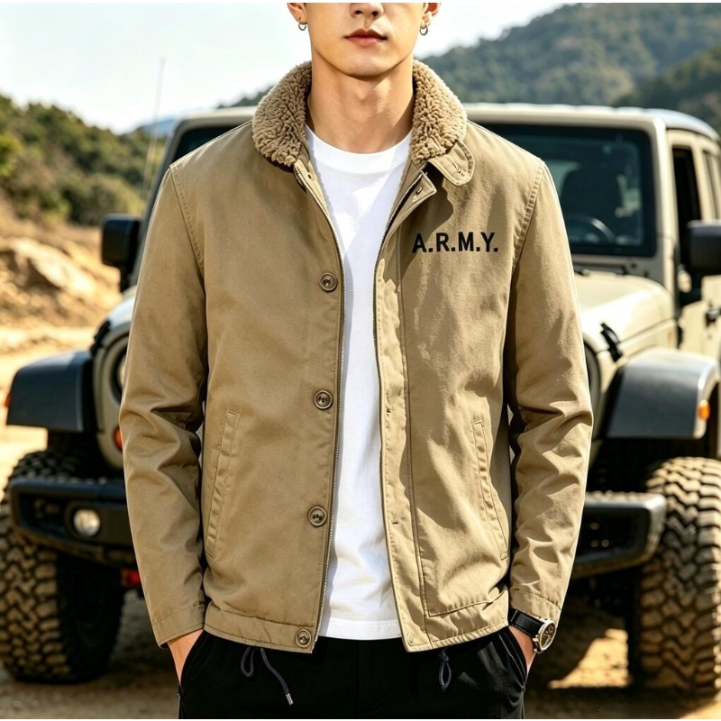 New Fashion Men Fleece Warm Wi - đánh giá và giá Quality Winter Clothing Bomber Jacket
