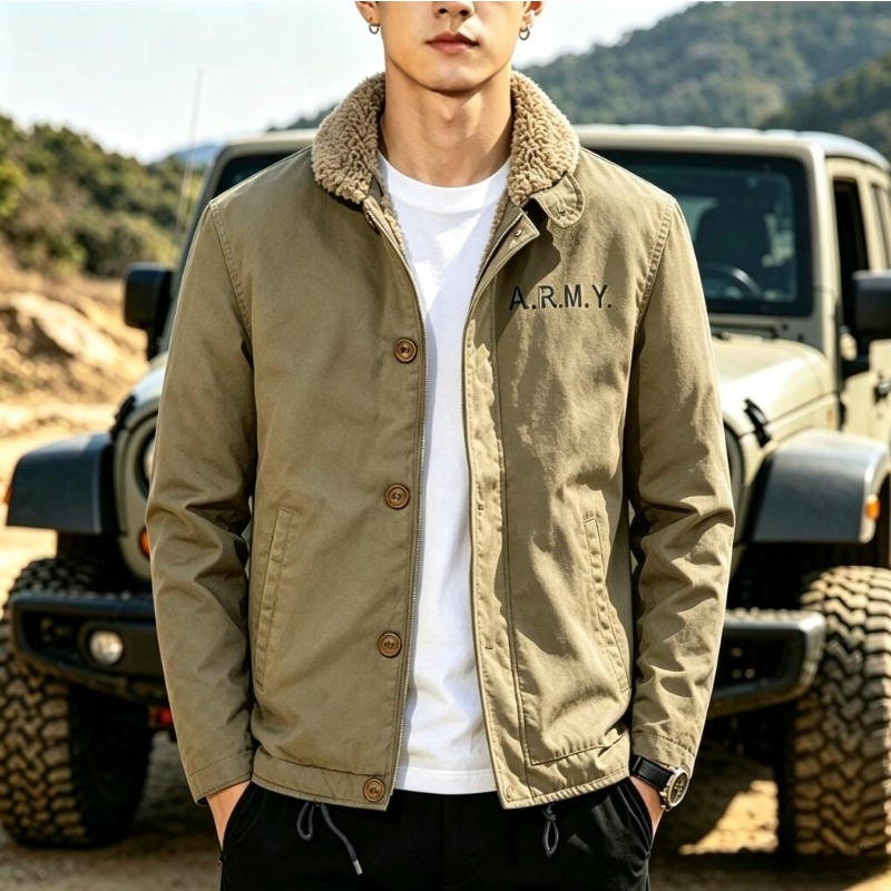 New Fashion Men Fleece Warm Wi - đánh giá và giá Quality Winter Clothing Bomber Jacket
