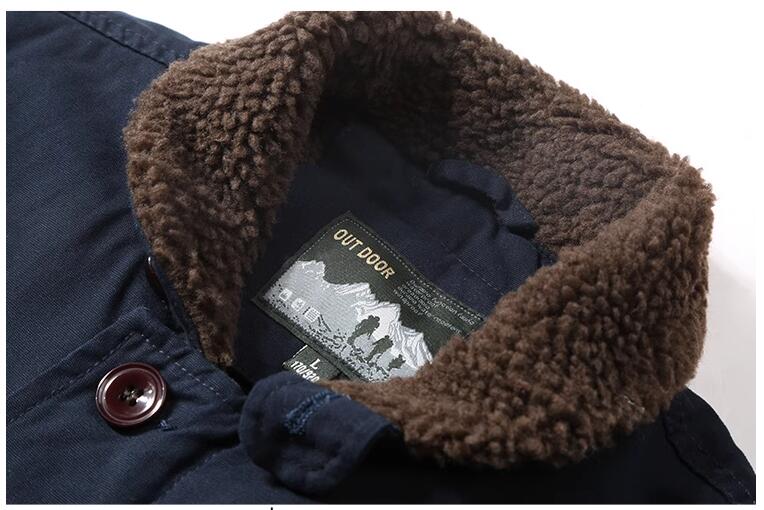 New Fashion Men Fleece Warm Wi - đánh giá và giá Quality Winter Clothing Bomber Jacket